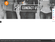 Tablet Screenshot of contact.people4you.nl
